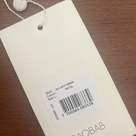 Baobab Isla Cut-Out Top  / Size L w/tags - Picture 7 of 7